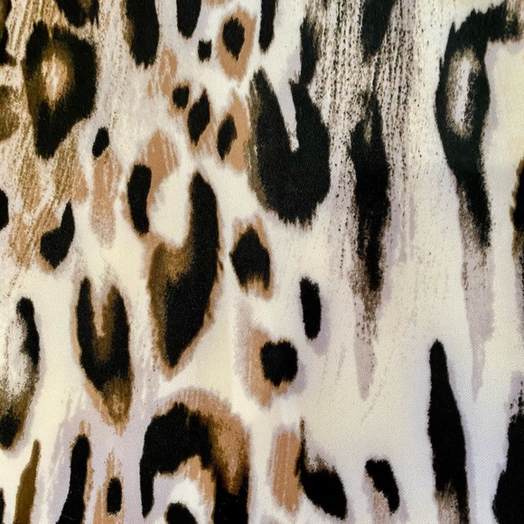 Studio One New York Leopard Print Dress 16W EUC - Picture 3 of 5